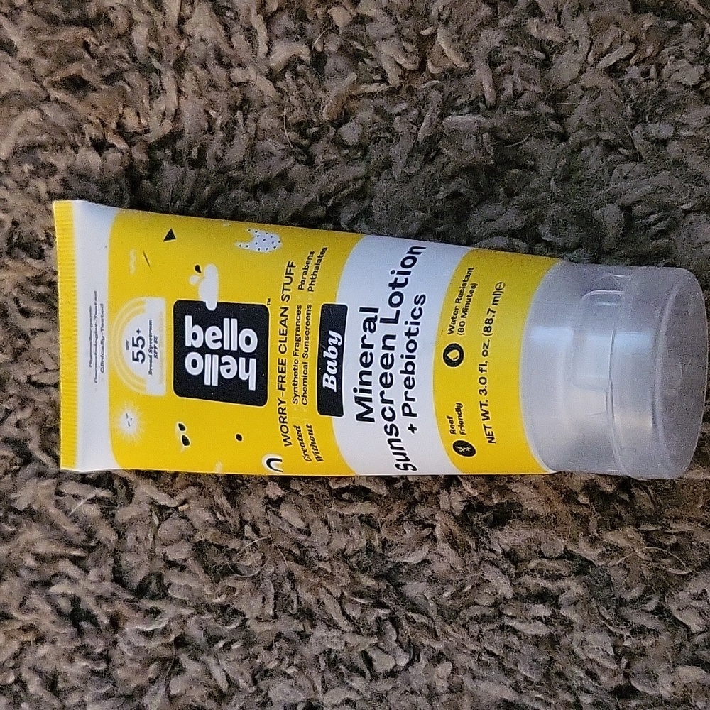Hello baby sunscreen
